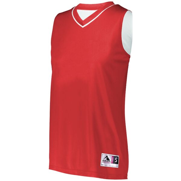 Ladies' Reversible Two-Color Sleeveless Jersey Thumbnail