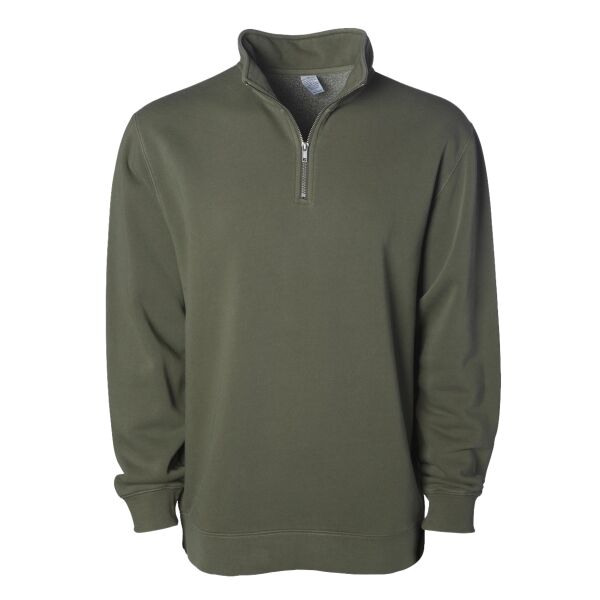 Unisex Pigment-Dyed Quarter-Zip Pullover Thumbnail