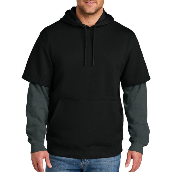 Tough Fleece Layered Hoodie Thumbnail