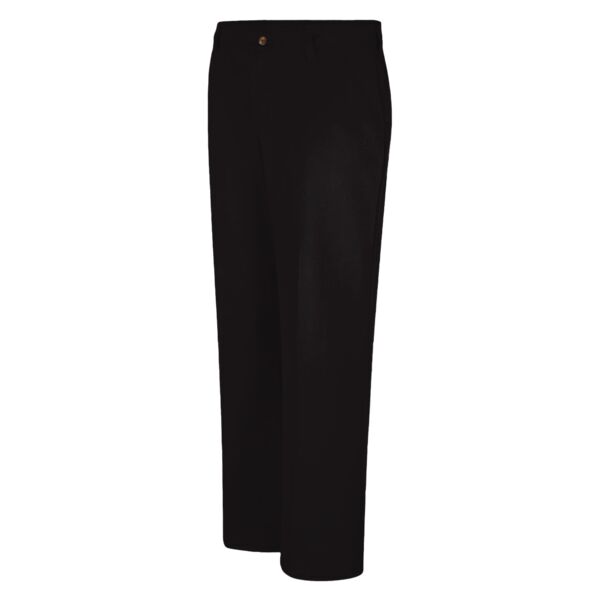 Women's Extended Sizes Plain Front Cotton Pants Thumbnail