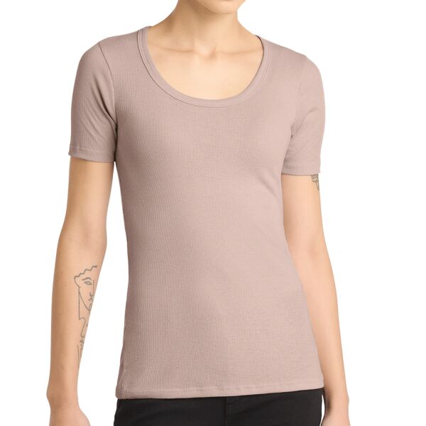 Women's V.I.T. Rib Scoop Neck Tee Thumbnail