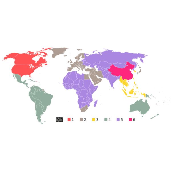 molumen DVD regions Thumbnail