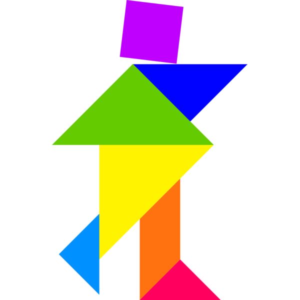 Tangram shape people 35 01 Thumbnail