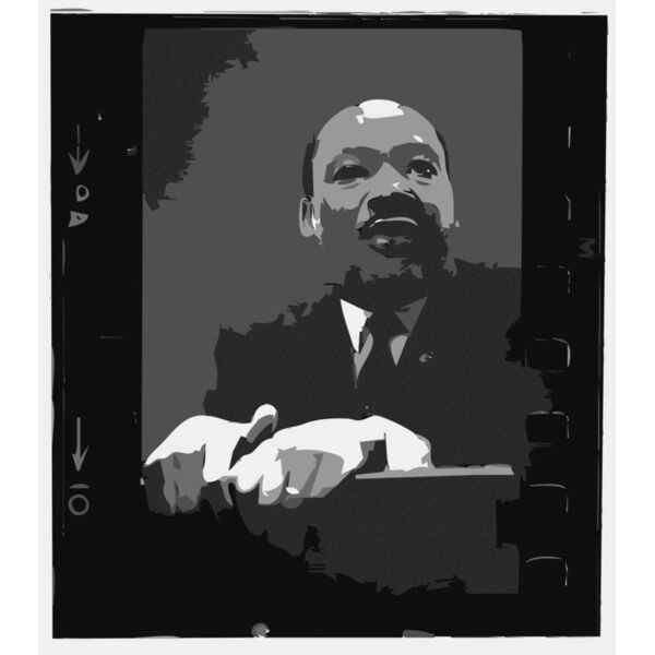 Martin Luther King  Jr at pulpit Thumbnail