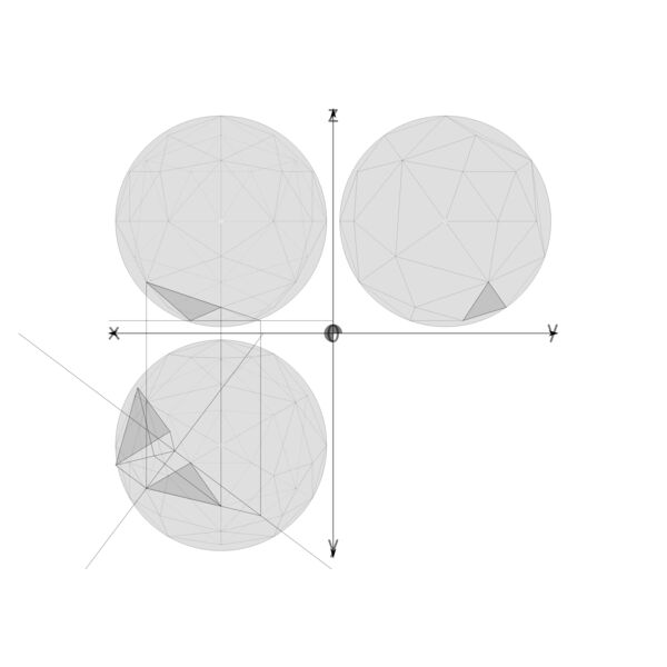 044 geodaetische Sphaeren rekursiv aus Tetraeder  2  Thumbnail