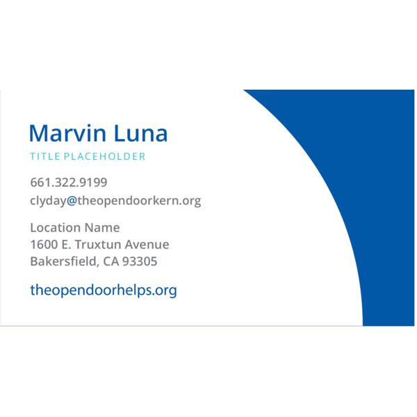 Open Door Network Business Card Thumbnail