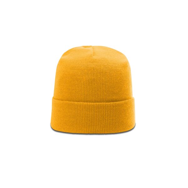 R18 Solid Beanie Cuffed Gold Thumbnail