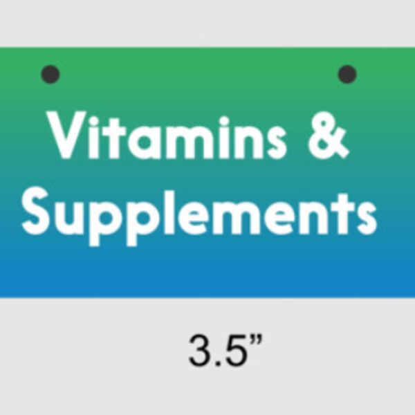 Vitamins & Supplements Signs Thumbnail