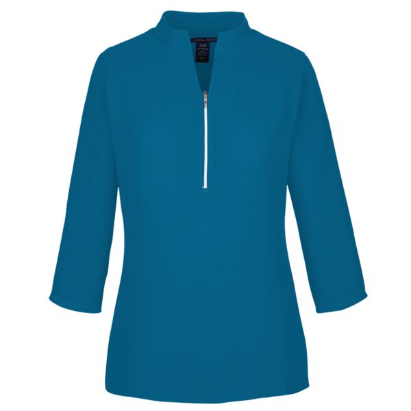 Ladies' Perfect Fit™  Three-Quarter Sleeve Crepe Tunic Thumbnail