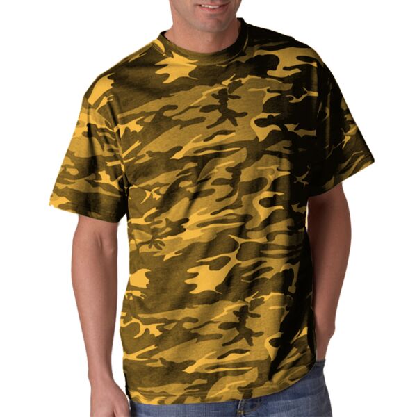 939 Adult Camouflage Cotton Tee Thumbnail