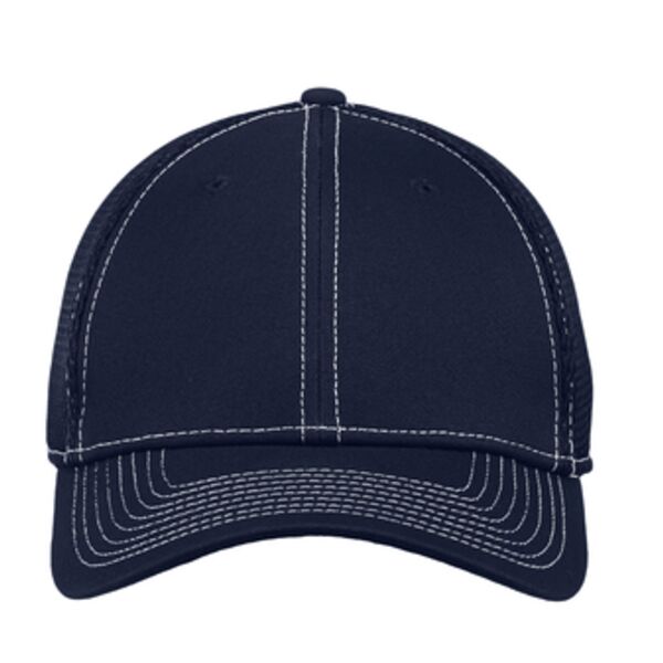 *Stretch Mesh Contrast Stitch Cap Thumbnail