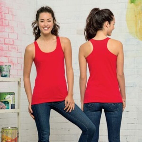 Juniors 60/40 Racerback Tank Thumbnail