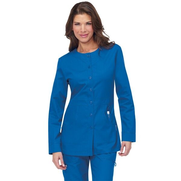 Women's Koi Olivia Button Jacket - 2 Pockets Thumbnail