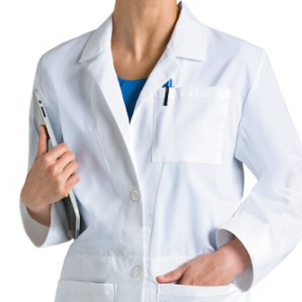 (KM) Landau Traditional Notebook Lab Coat - Women's - 5 Pockets - 36¾" Thumbnail
