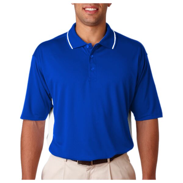 8406 Adult Cool & Dry Sport Two-Tone Mesh Performance Polo Thumbnail