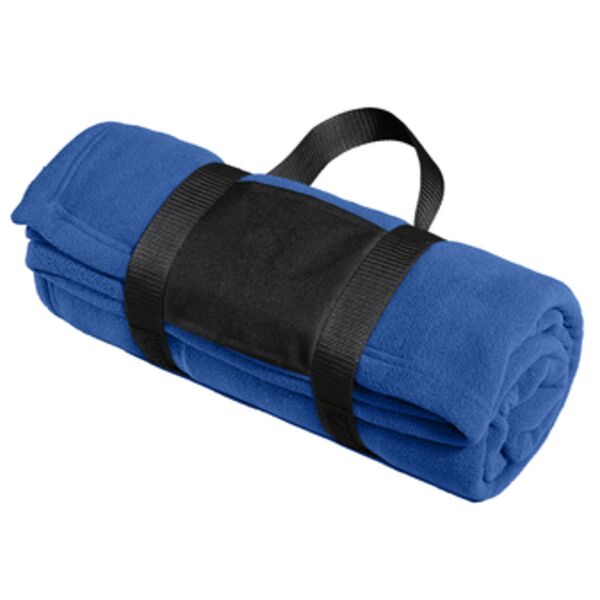(OMNI) Fleece Blanket with Carrying Strap Thumbnail