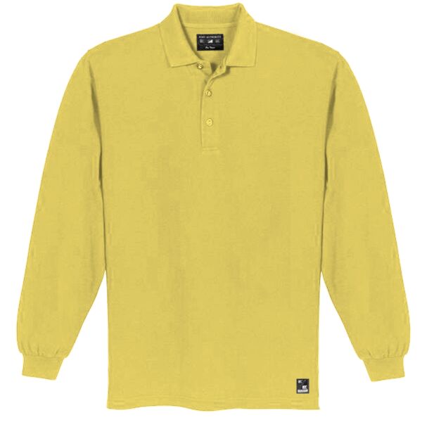 Long Sleeve Pique Knit Polo Thumbnail