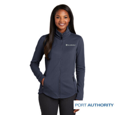 Port Authority Ladies Digi Stripe Fleece Jacket, Product