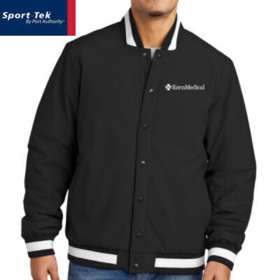 Sport Tek Insulated Varsity Jacket Thumbnail
