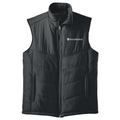 KM - Ladies Puffy Vest Thumbnail