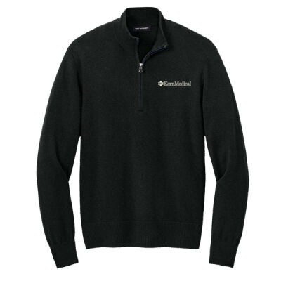 KM - Easy Care 1/4 Zip Sweater Thumbnail