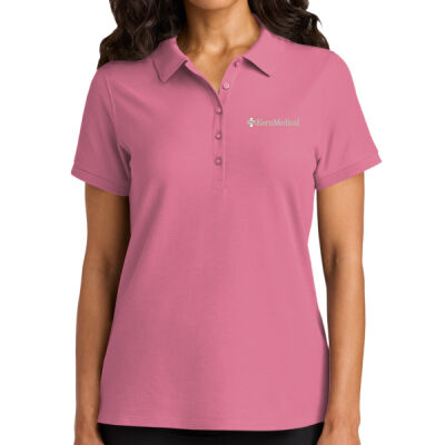 KM Awareness Pink - Women's Wearever Signature Pique Polo Thumbnail