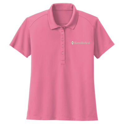 KM Awareness Pink - Women's Wearever Performance Pique Polo Thumbnail