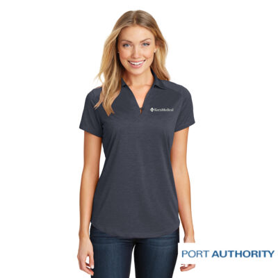 Port Authority Ladies Digi Heather Performance Polo Thumbnail